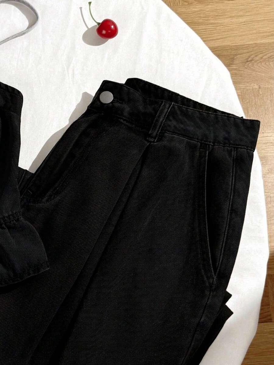 TOP SPODNIE JEANSOWE KOMPLET