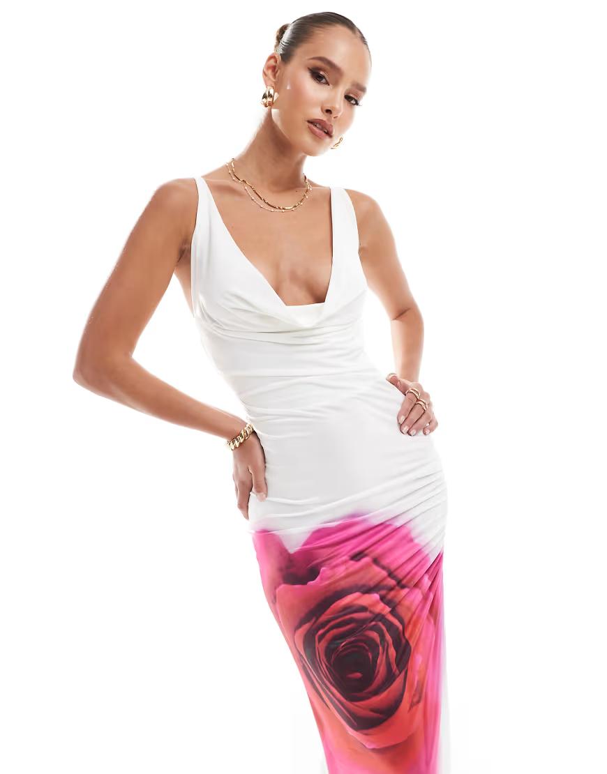 MAXI SUKIENKA PRINT