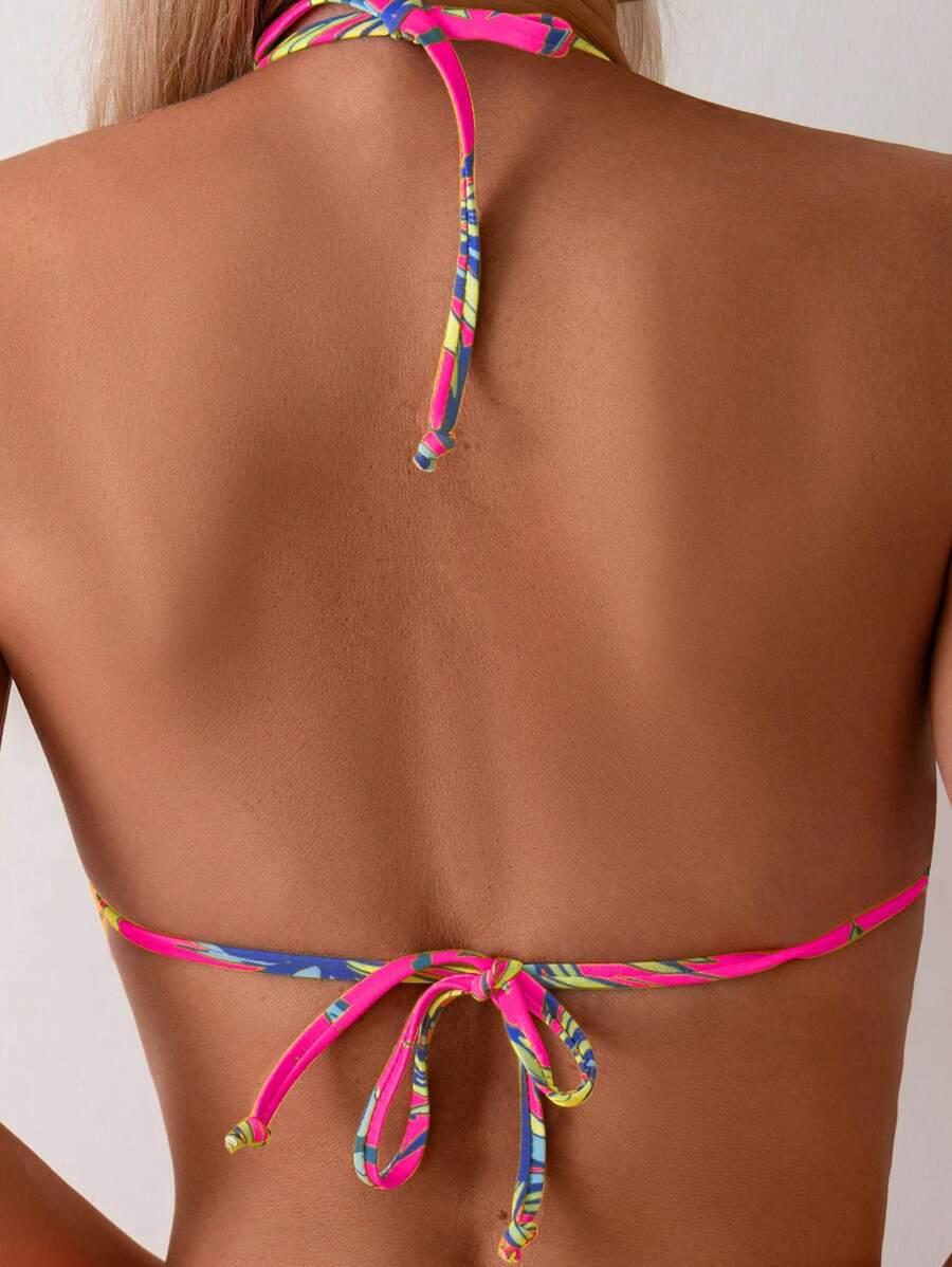 komplet bikini print 