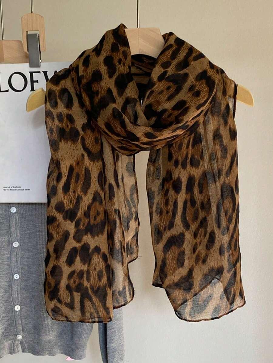 szal animal print