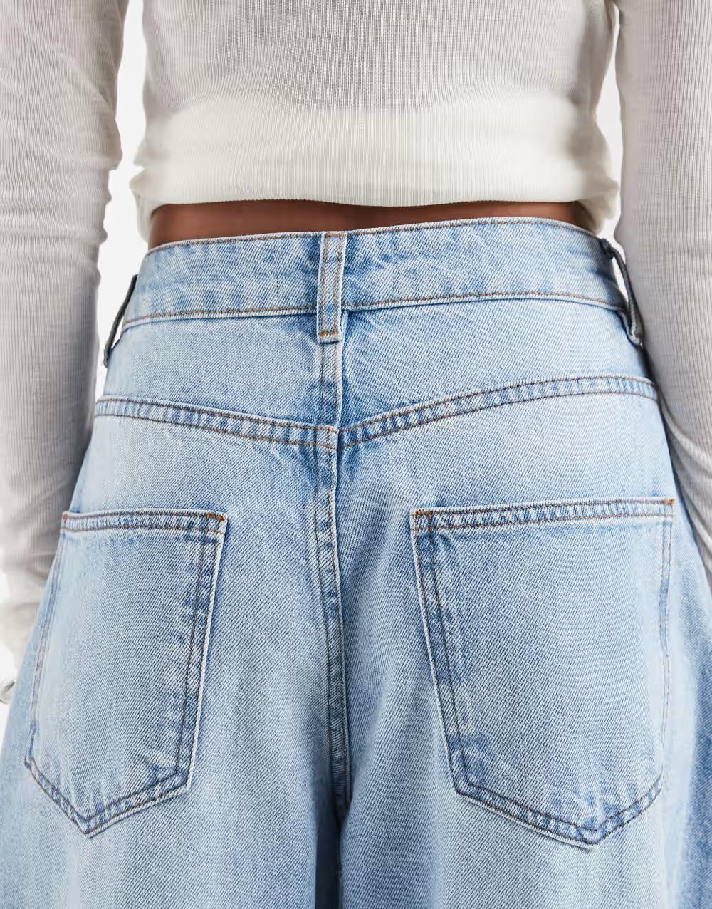 NIEBIESKIE SPODNIE JEANS