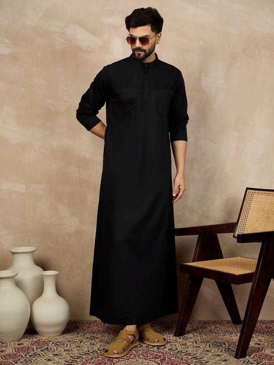 czarna szata arabska