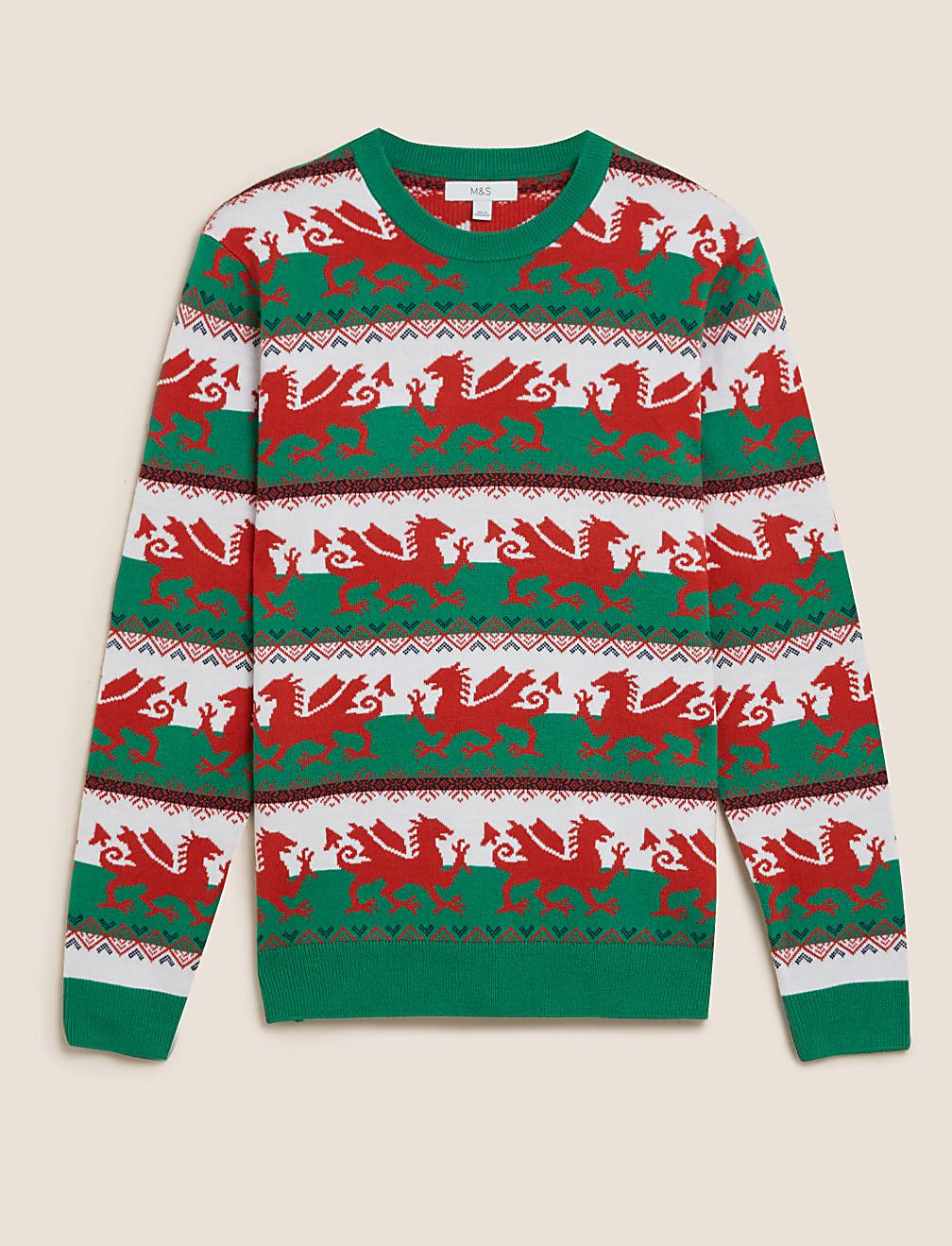 KLASYCZNY ŚWIĄTECZNY SWETER T30-6101M-ZZ