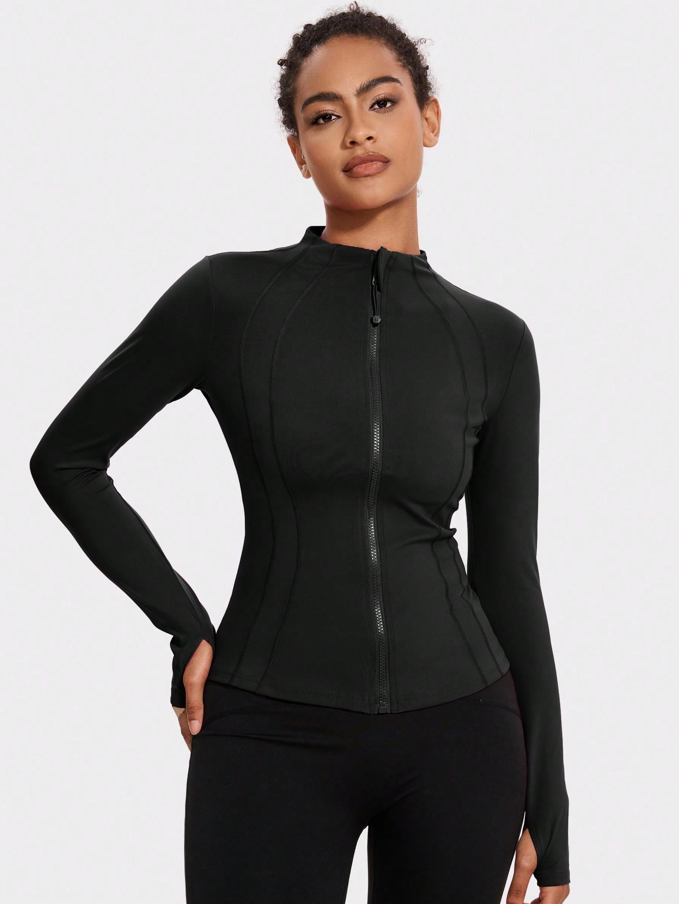 CZARNA BLUZA ZAMEK