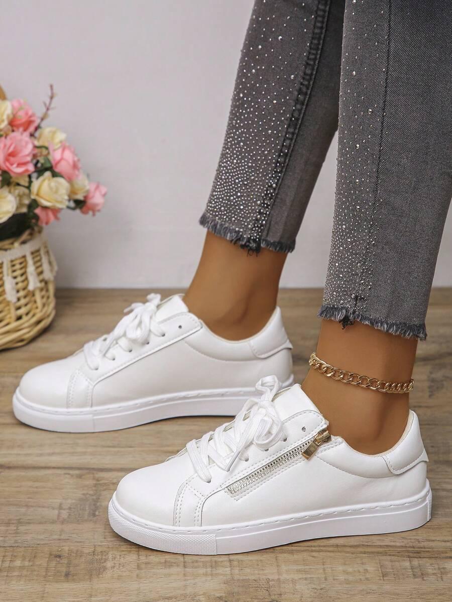 KREMOWE BUTY SPORTOWE