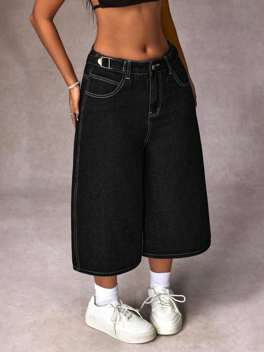 czarne spodnie jeans