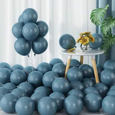 niebieskie balony 60-pack