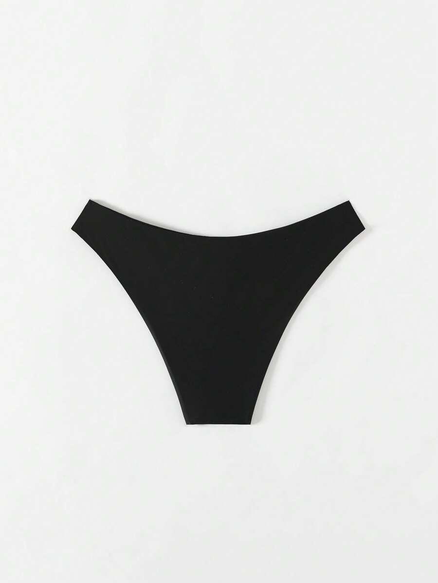 czarny dół od bikini