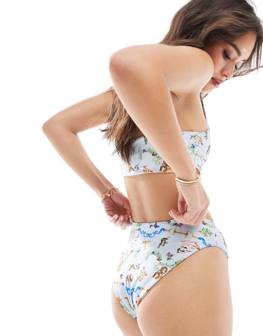 DÓŁ OD BIKINI PRINT