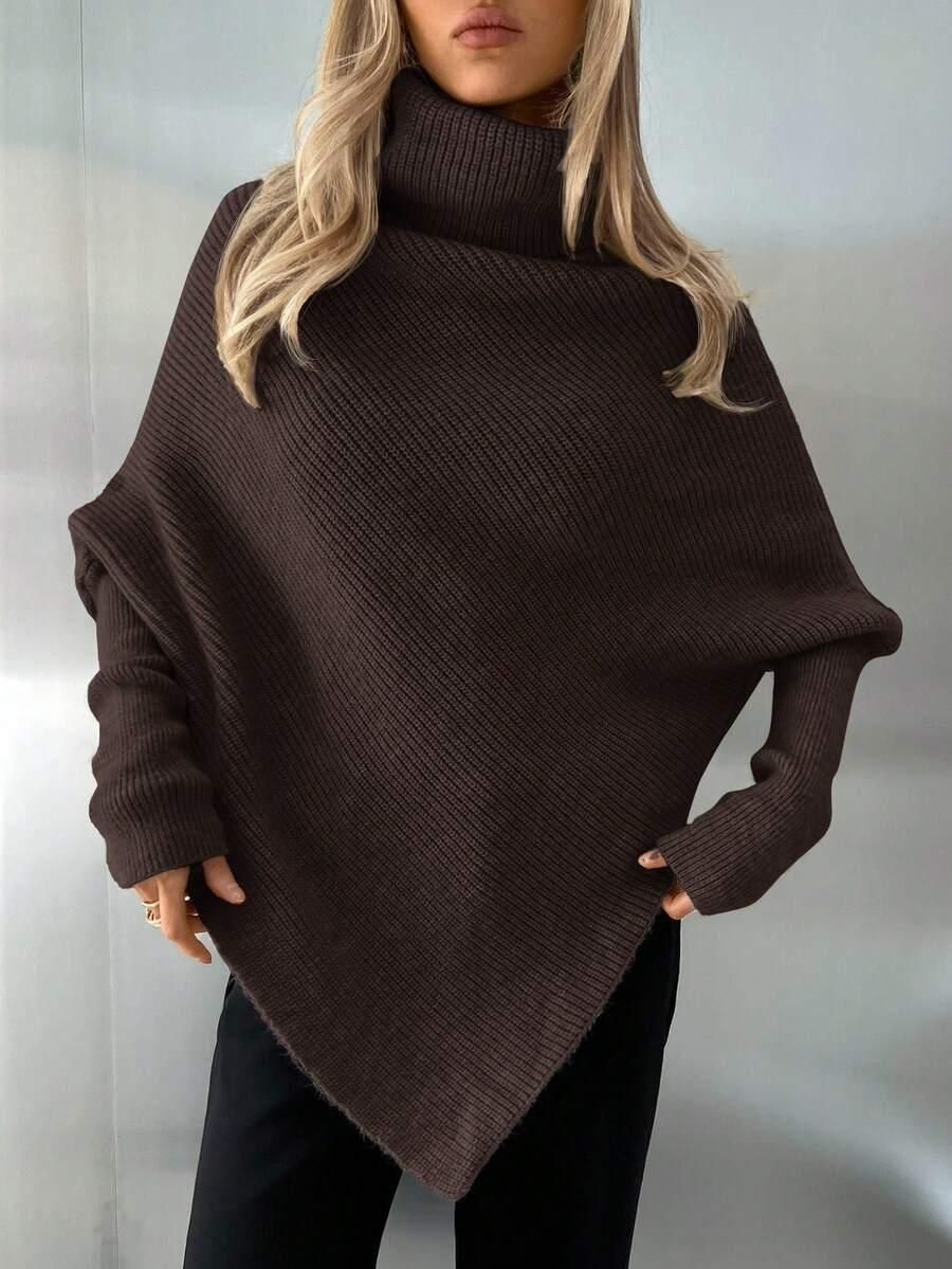 BRĄZOWY SWETER GOLF 