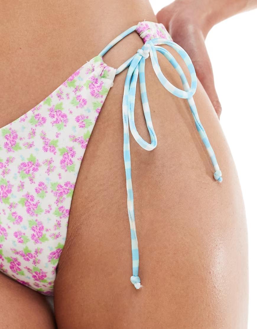 DÓŁ OD BIKINI KWIATY