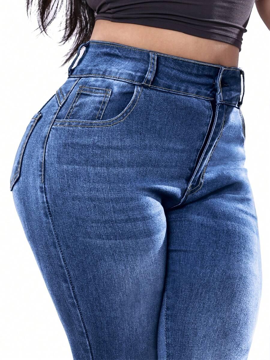 ELASTYCZNE JEANSY DAMSKIE