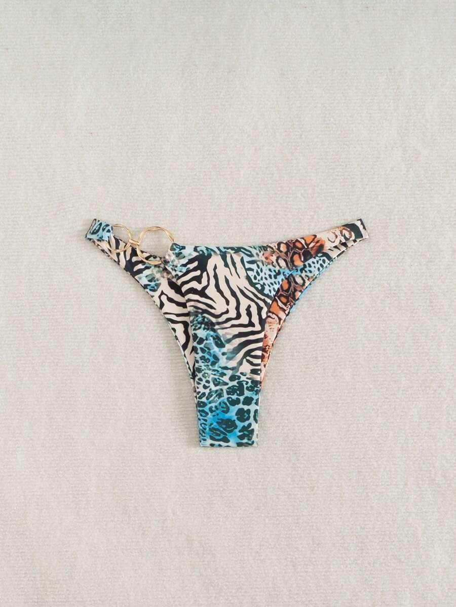 DÓŁ OD BIKINI ANIMAL PRINT