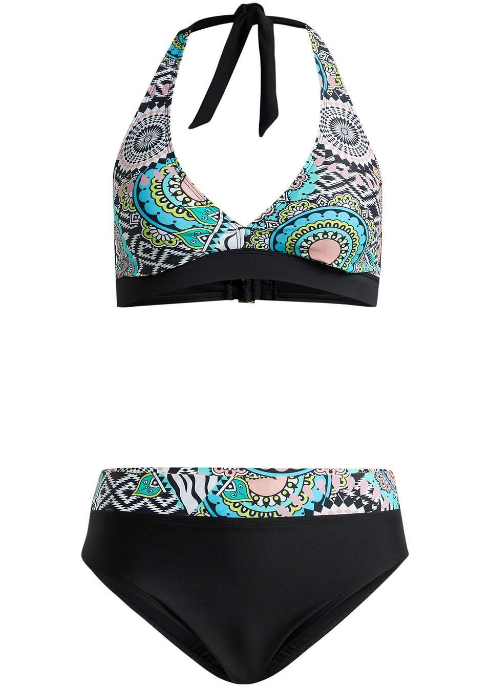 BIKINI DWUCZĘŚCIOWE ZE WZOREM 