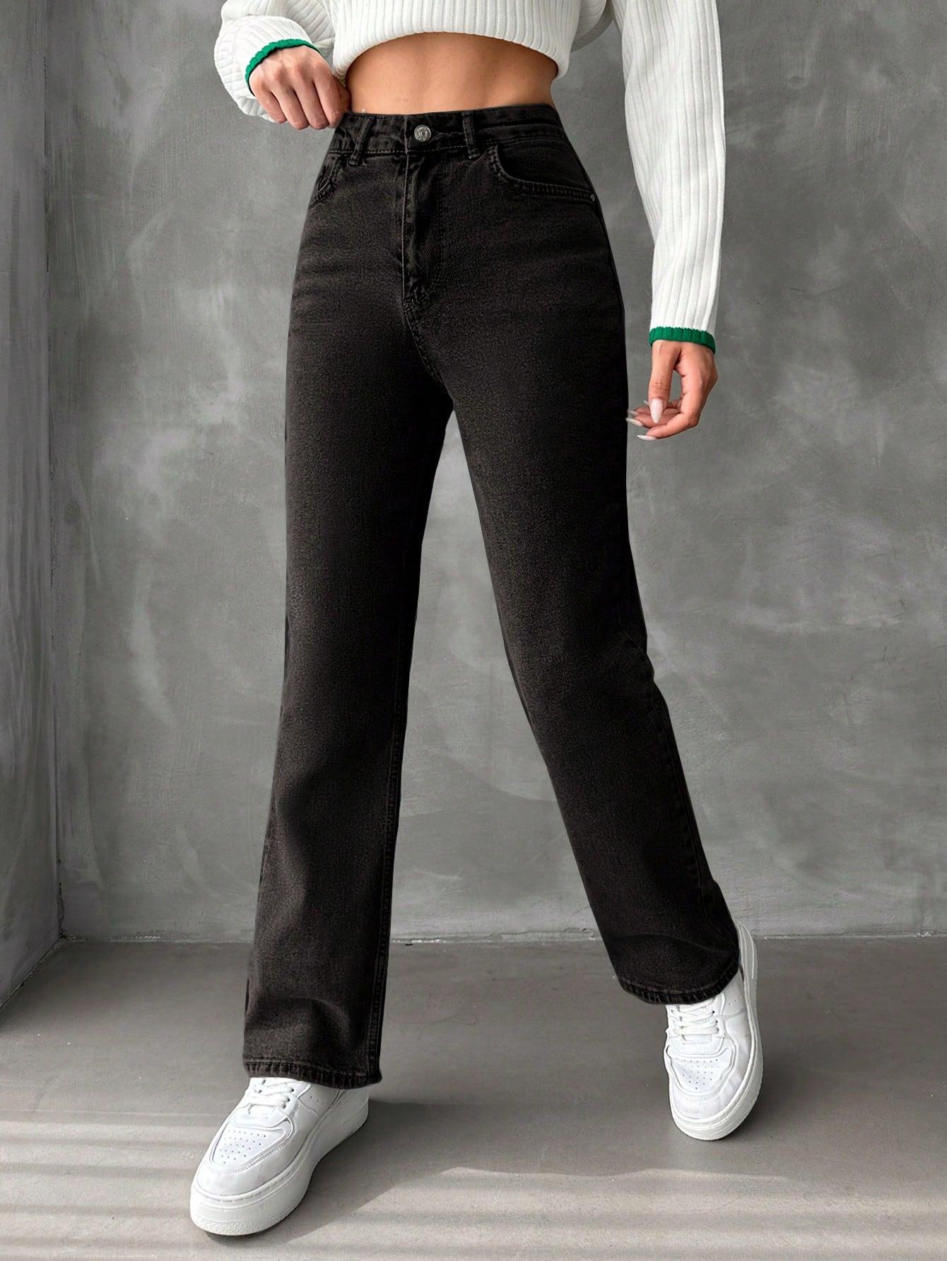 BAWEŁNIANE SPODNIE JEANS 