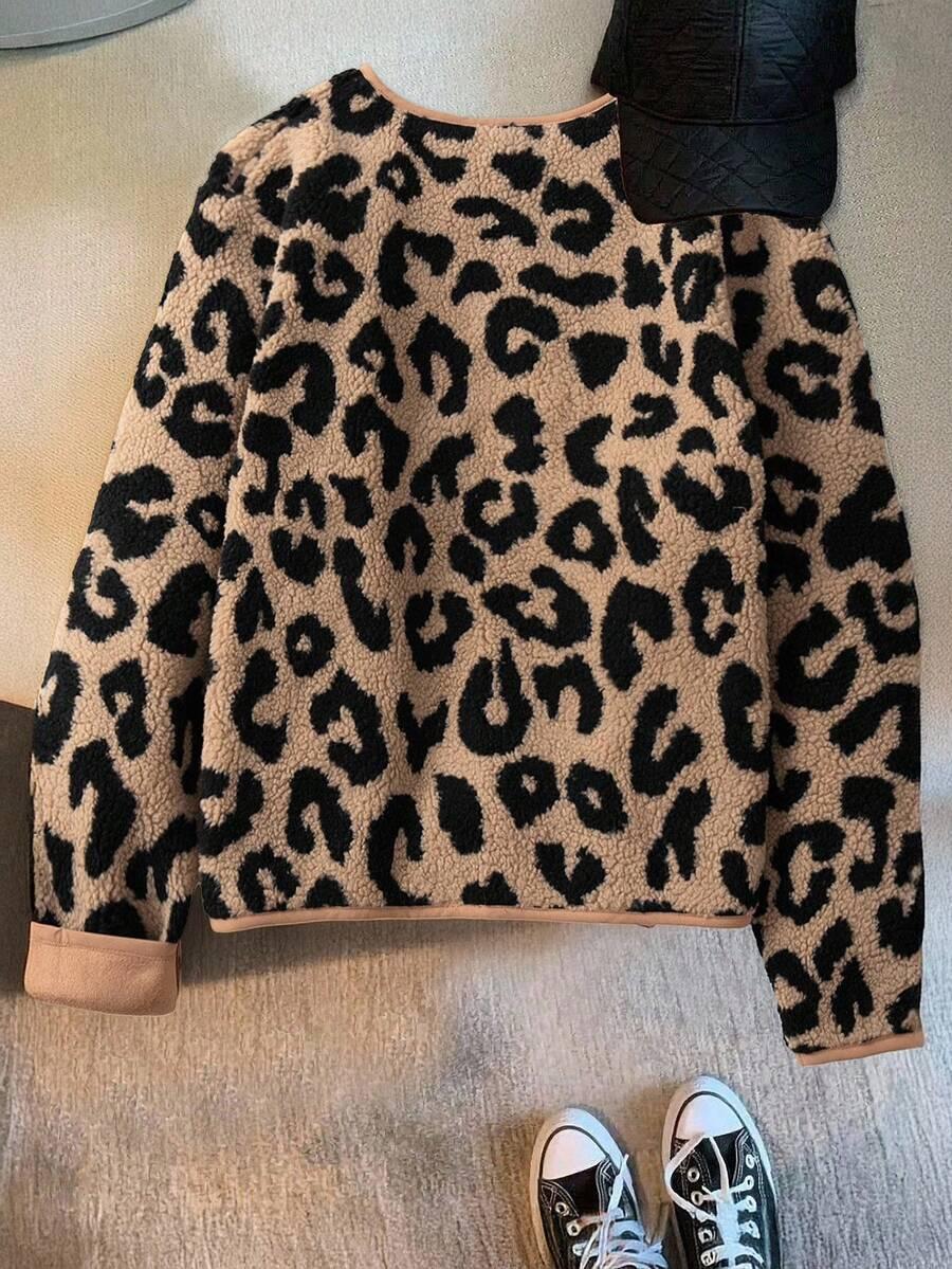 kurtka miś animal print