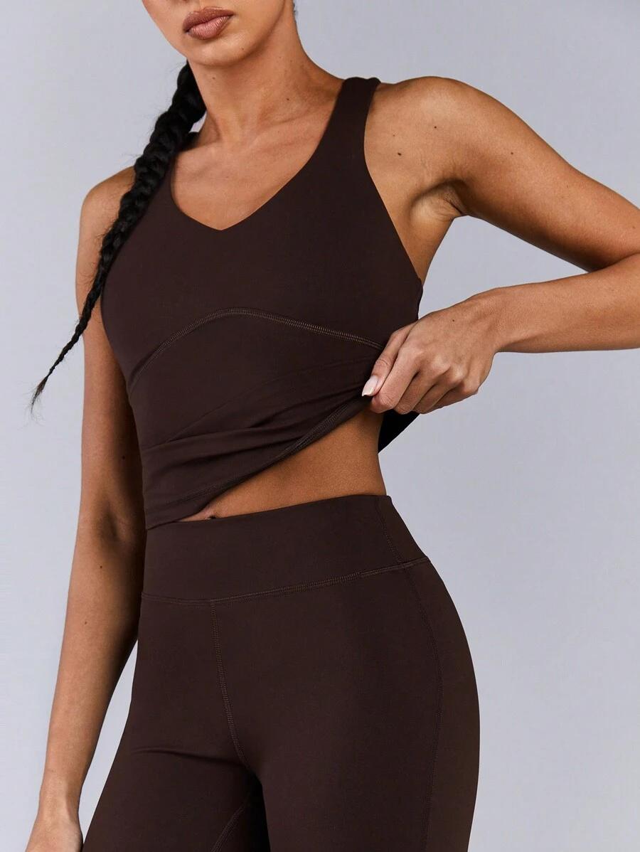 komplet top legginsy