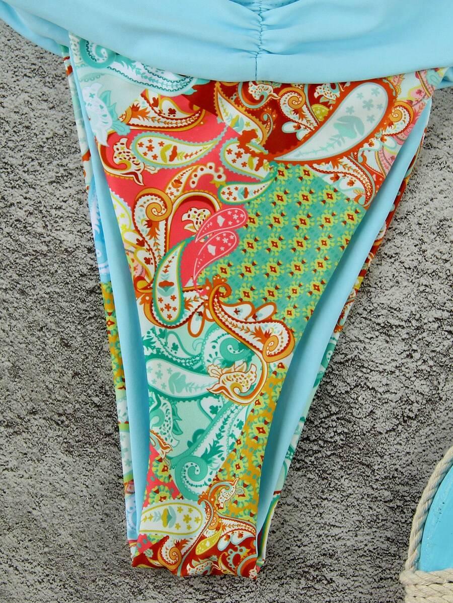 komplet bikini wzór