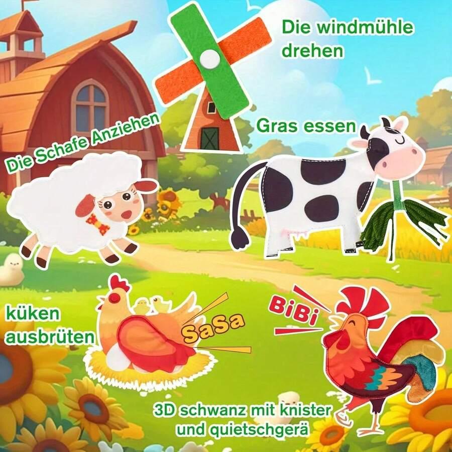 sensoryczna książka edukacyjna