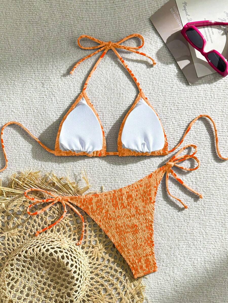 dwuczęściowy kostium kąpielowy bikini
