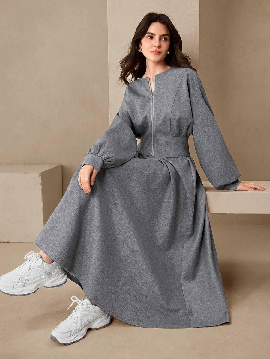 bluza spódnica komplet