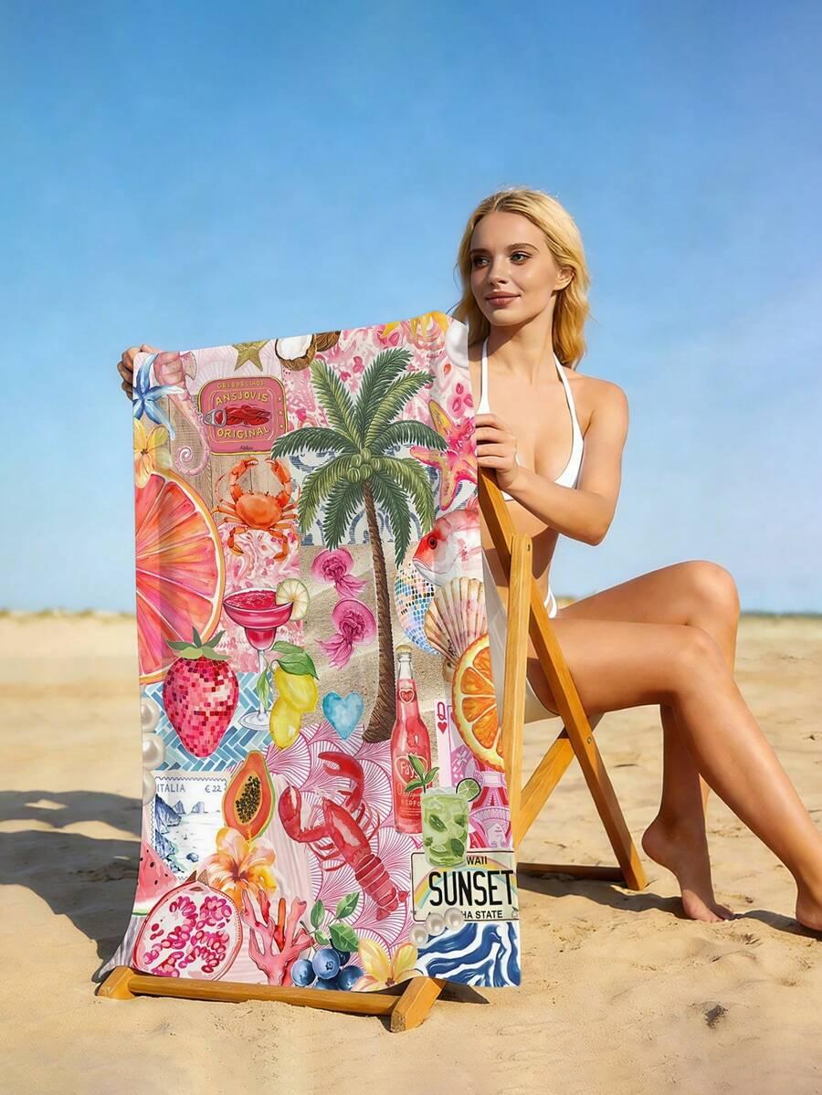 ręcznik plażowy mix wzorów