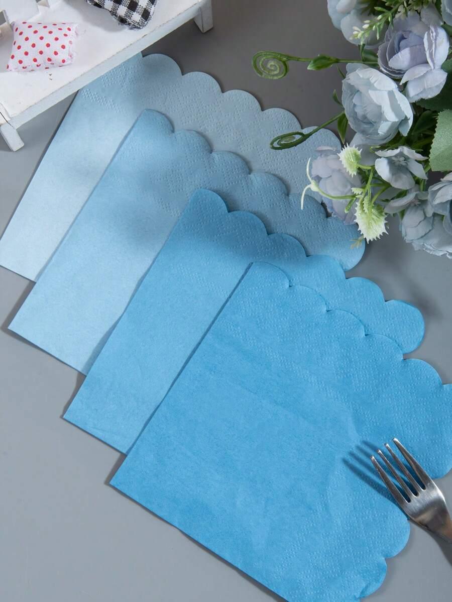 niebieskie serwetki 100-pack