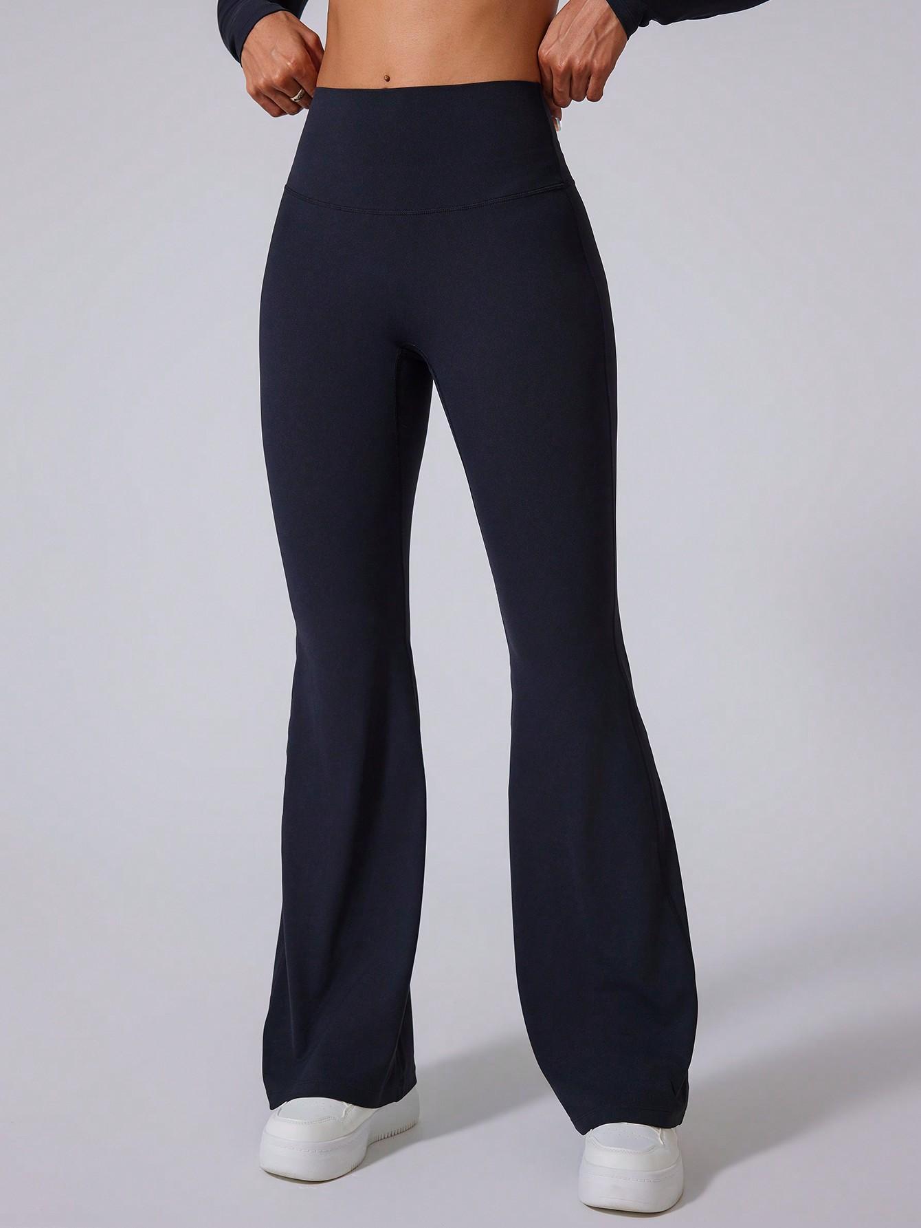 CZARNE LEGGINSY DZWONY 