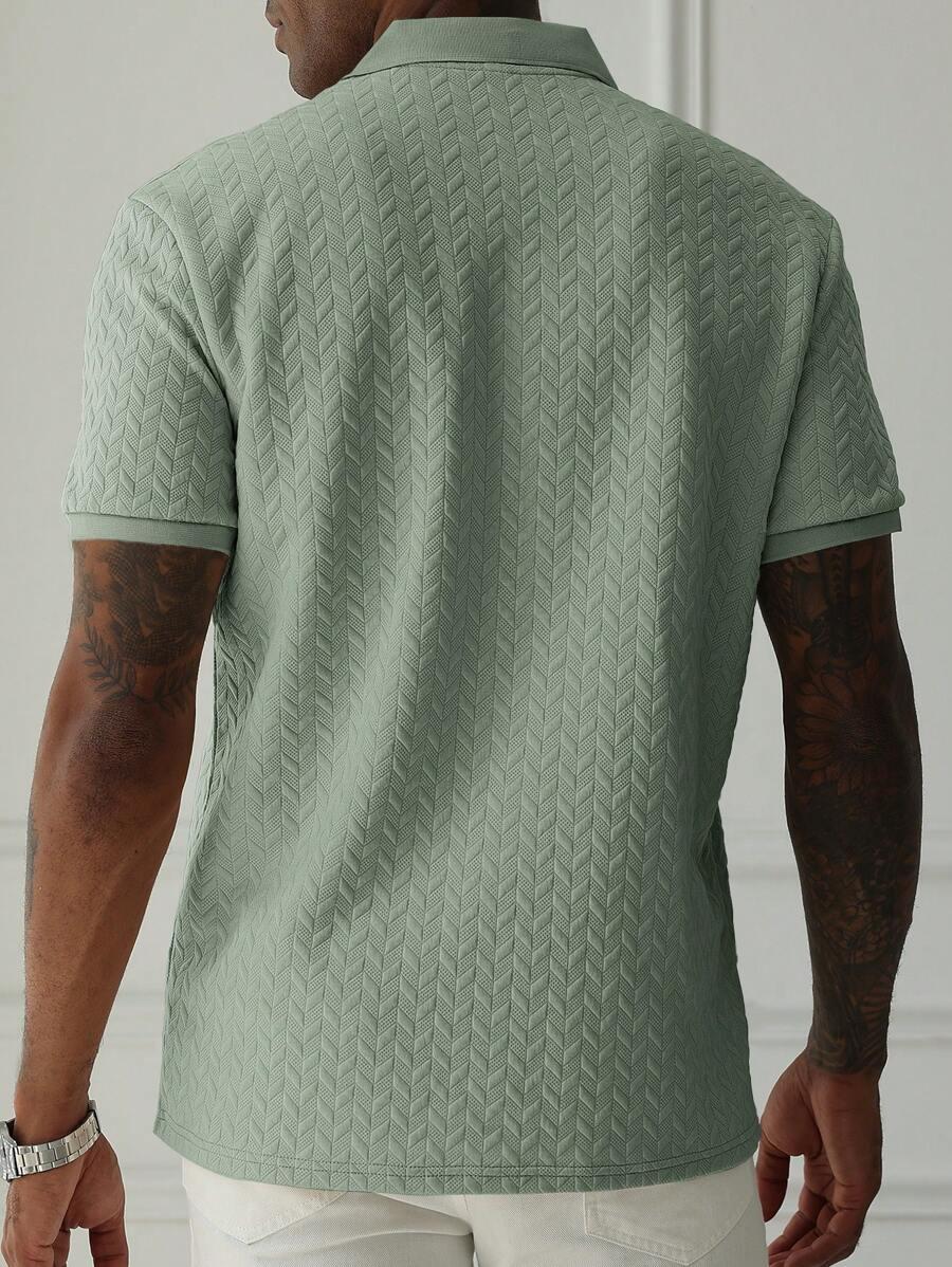 zielona koszulka polo