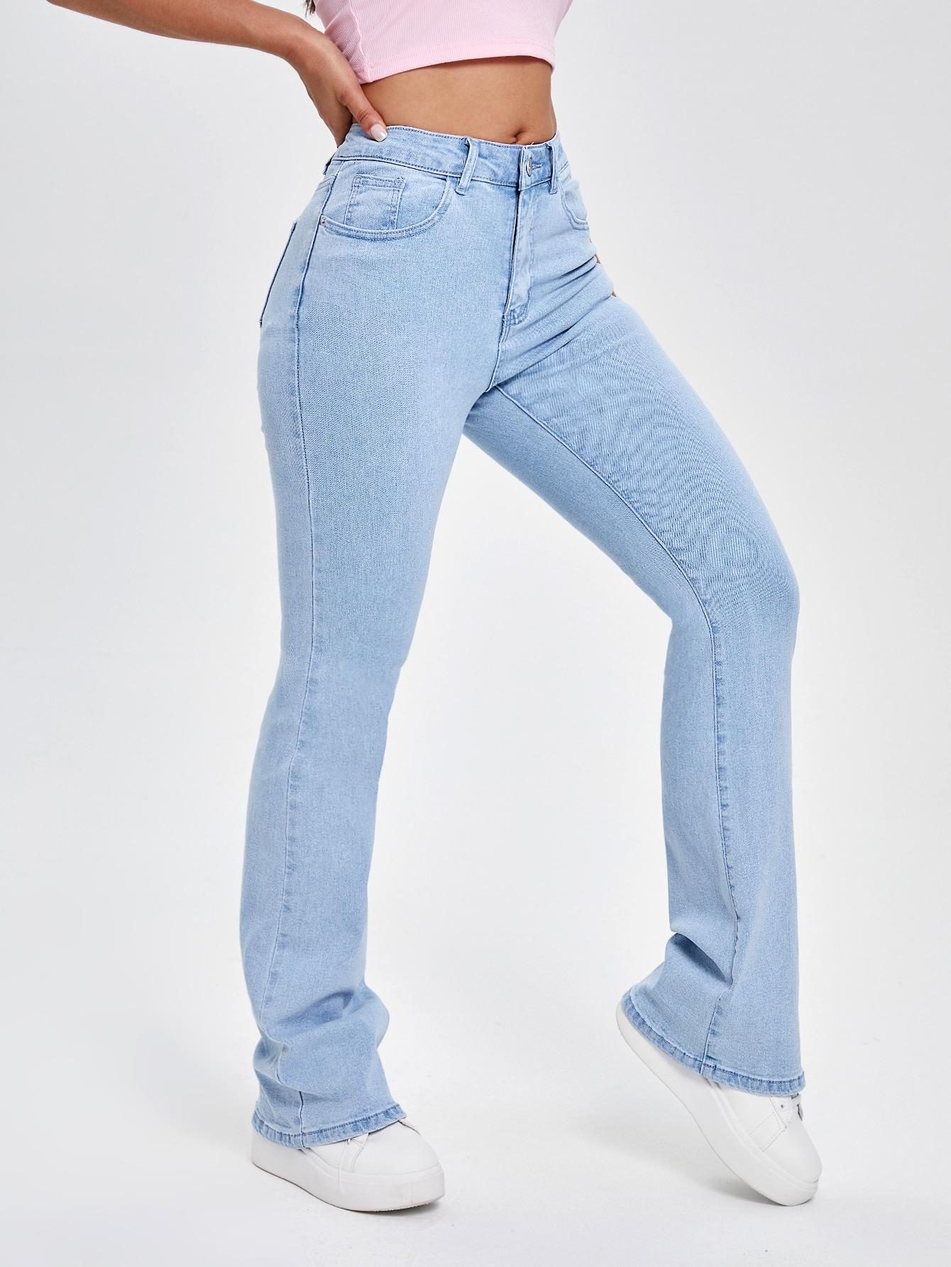 NIEBIESKIE SPODNIE JEANS