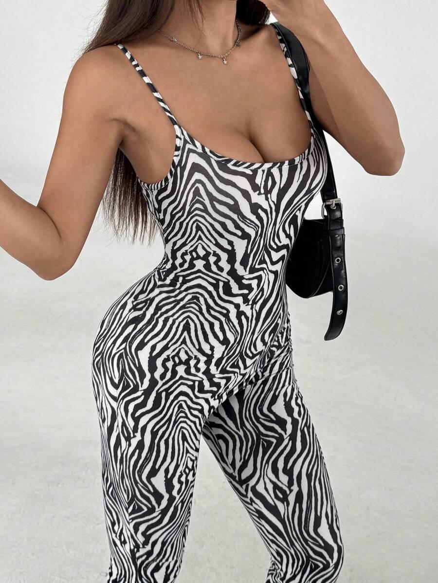 kombinezon animal print