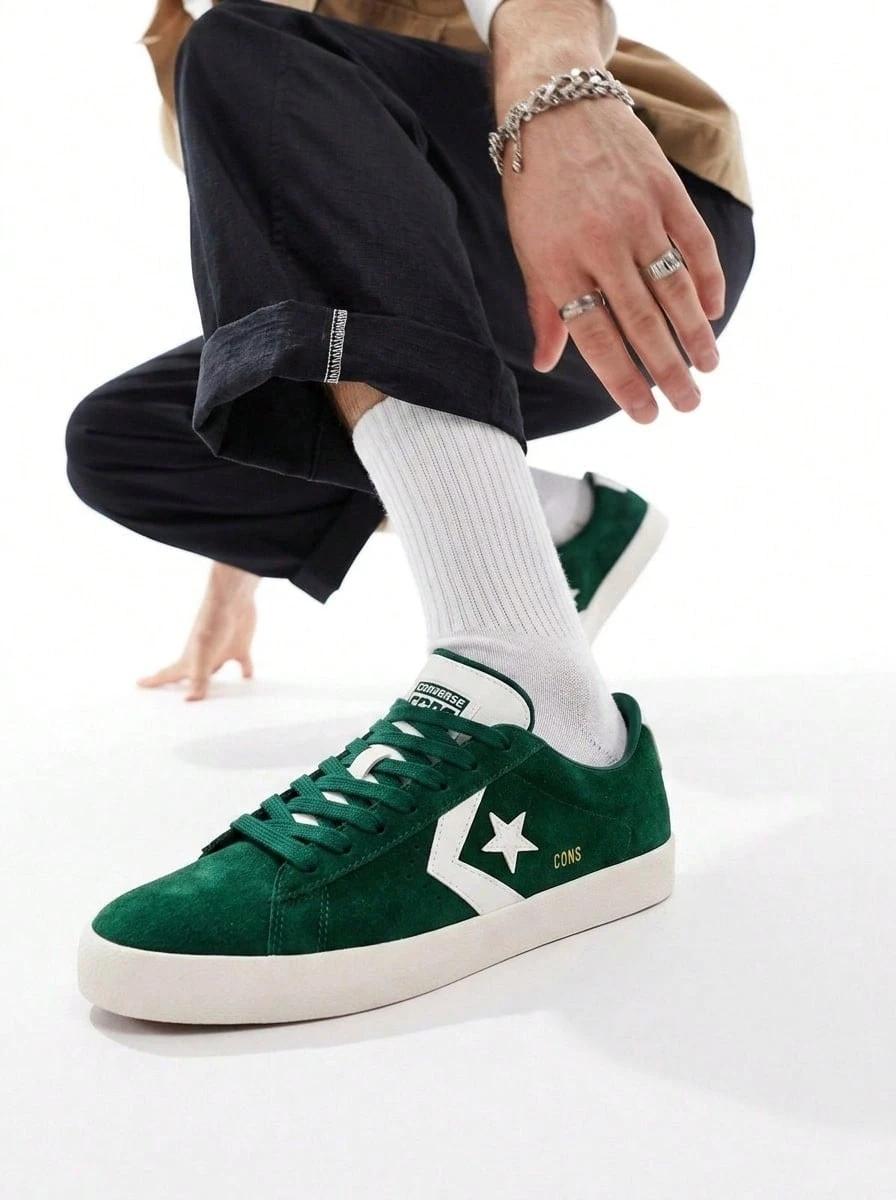 ZIELONE BUTY SPORYTOWE A11602C