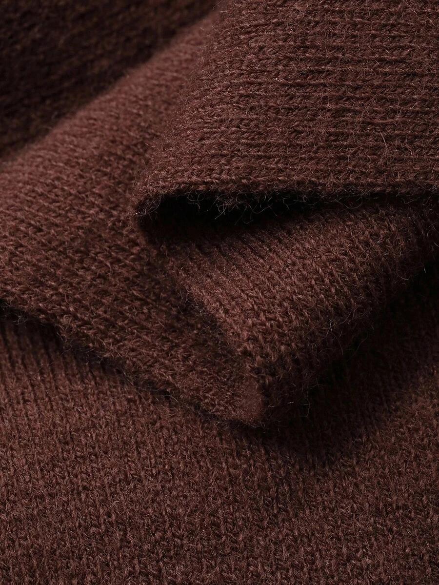 DZIANINOWY KOMPLET SUKIENKA SWETER