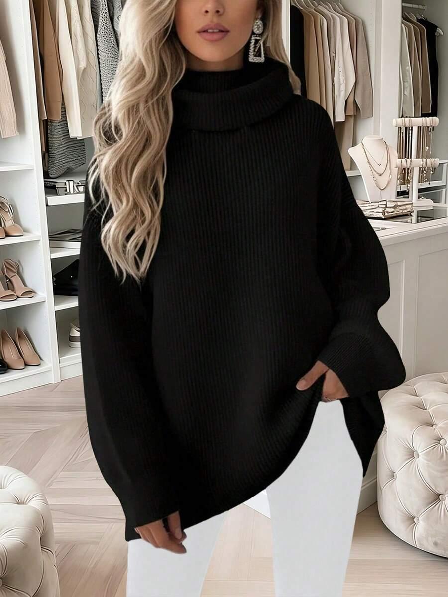 CZARNY SWETER GOLF