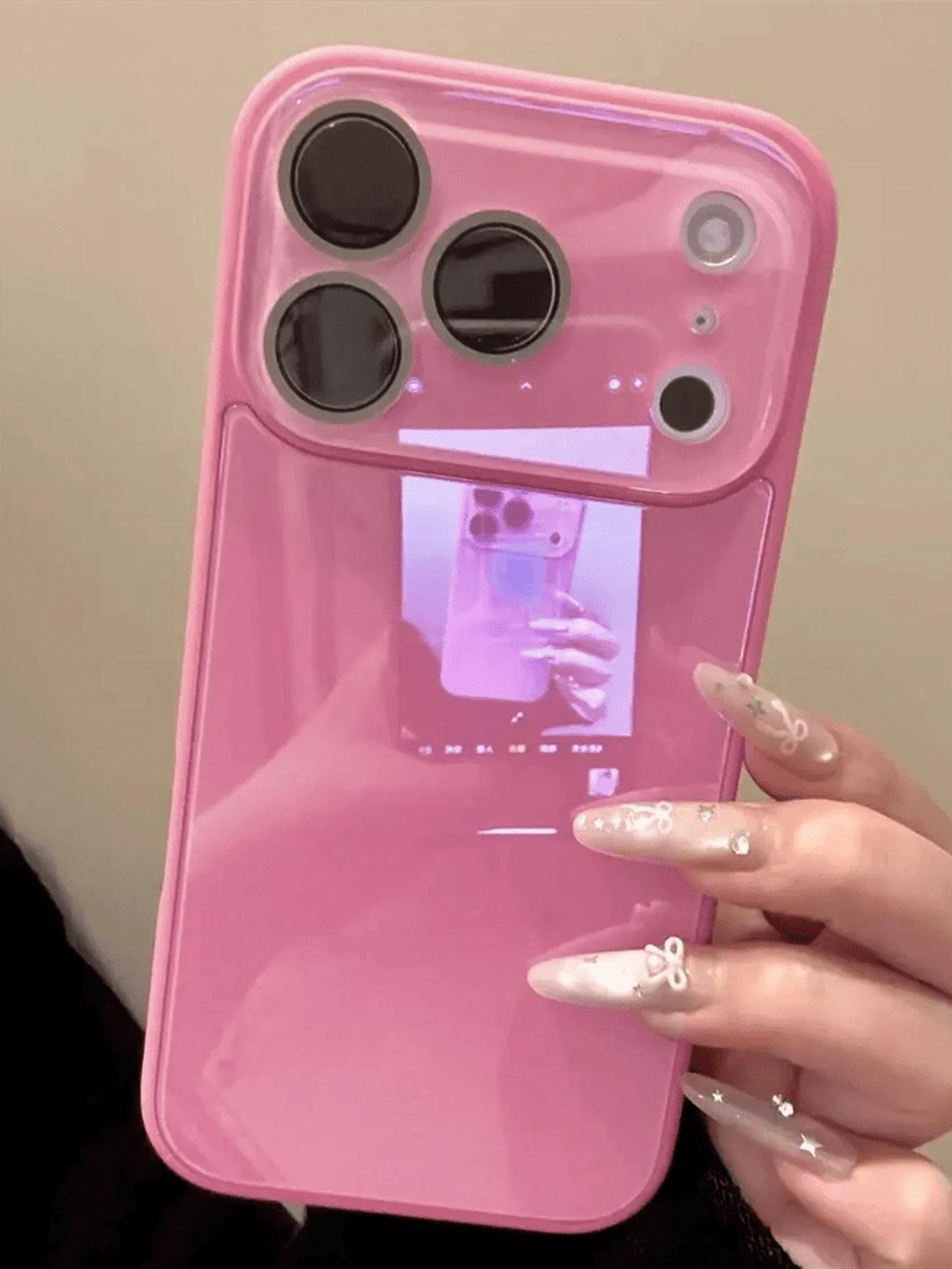 RÓŻOWE ETUI NA TELEFON IPHONE 17 