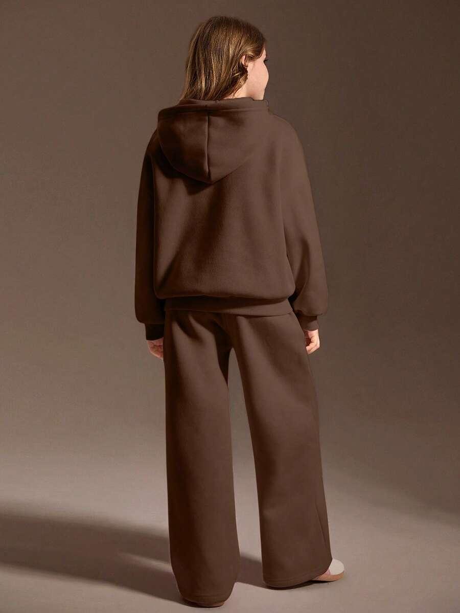 BLUZA SPODNIE KOMPLET DRESOWY 