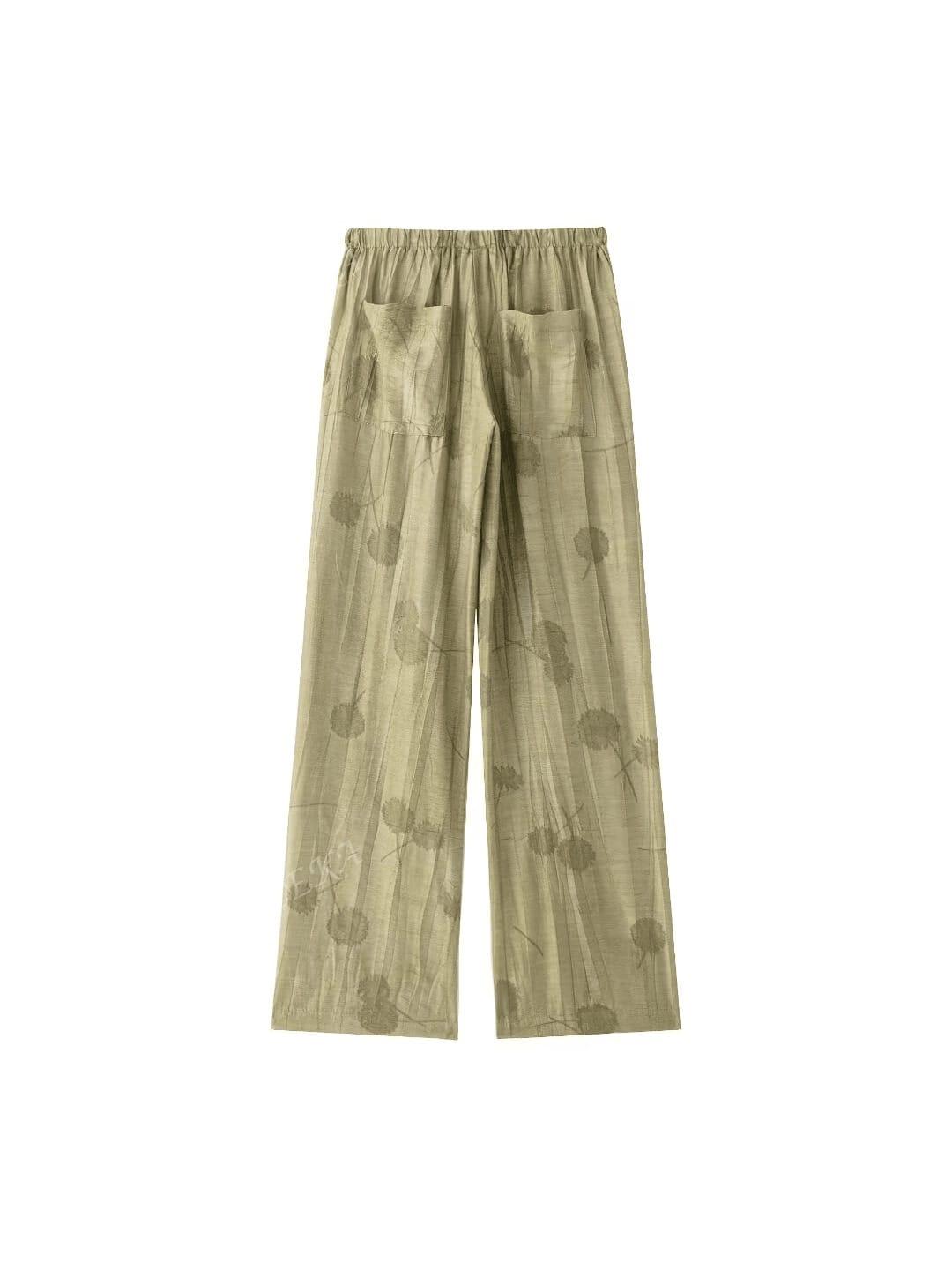 ZIELONE SPODNIE CASUAL
