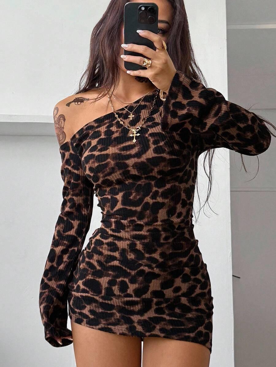 MINI SUKIENKA ANIMAL PRINT