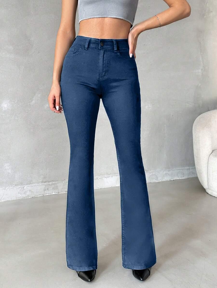 JEANSY DAMSKIE DZWONY FLARE