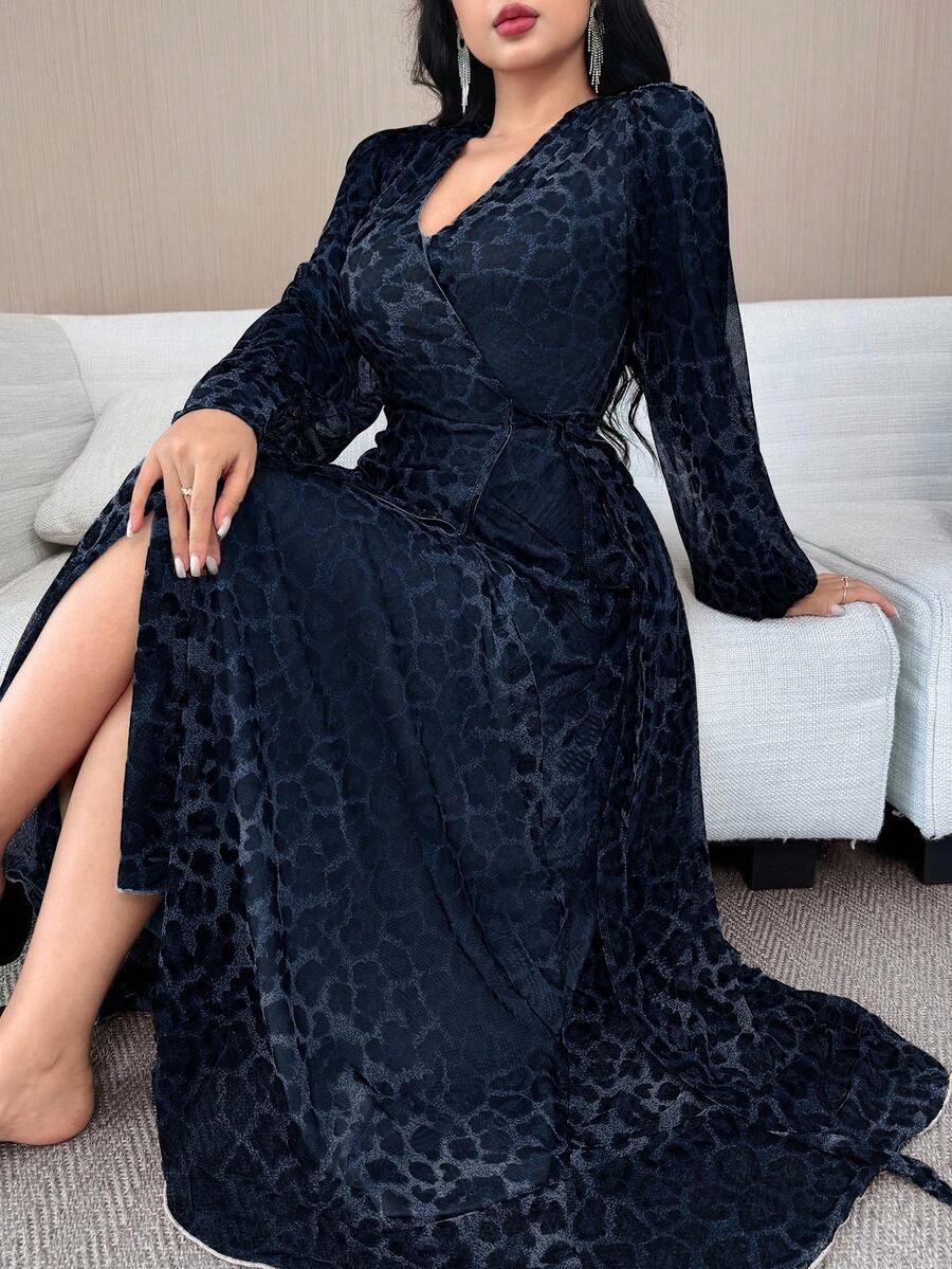 maxi sukienka animal print