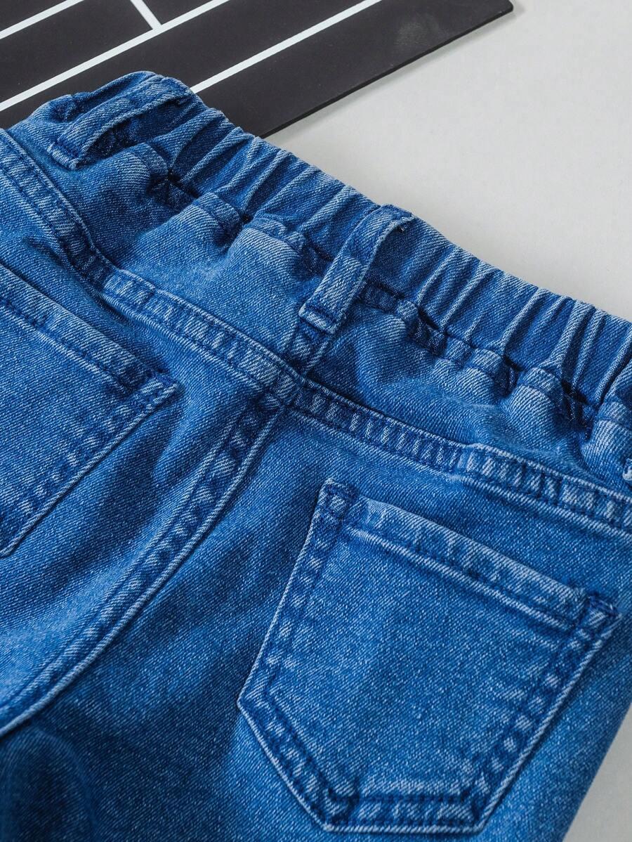 SPODNIE JEANS PROSTA NOGAWKA