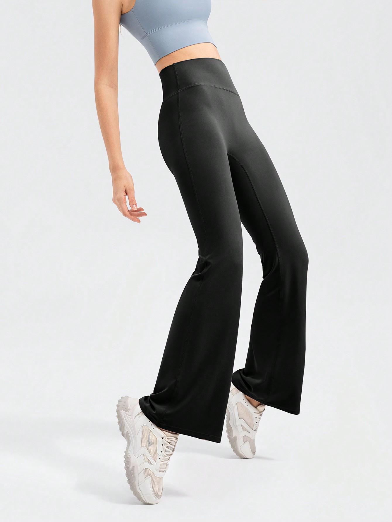 CZARNE LEGGINSY DZWONY