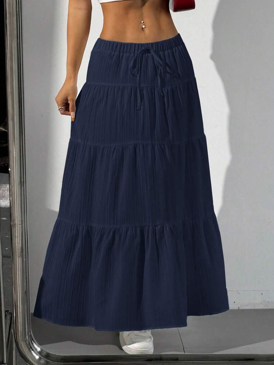 SPÓDNICA MAXI ROZKLOSZOWANA