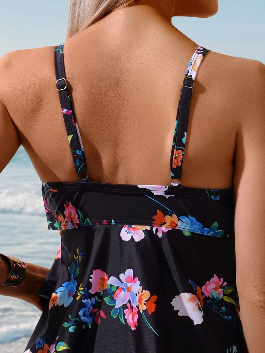 DWUCZĘŚCIOWY STRÓJ KĄPIELOWY TANKINI 