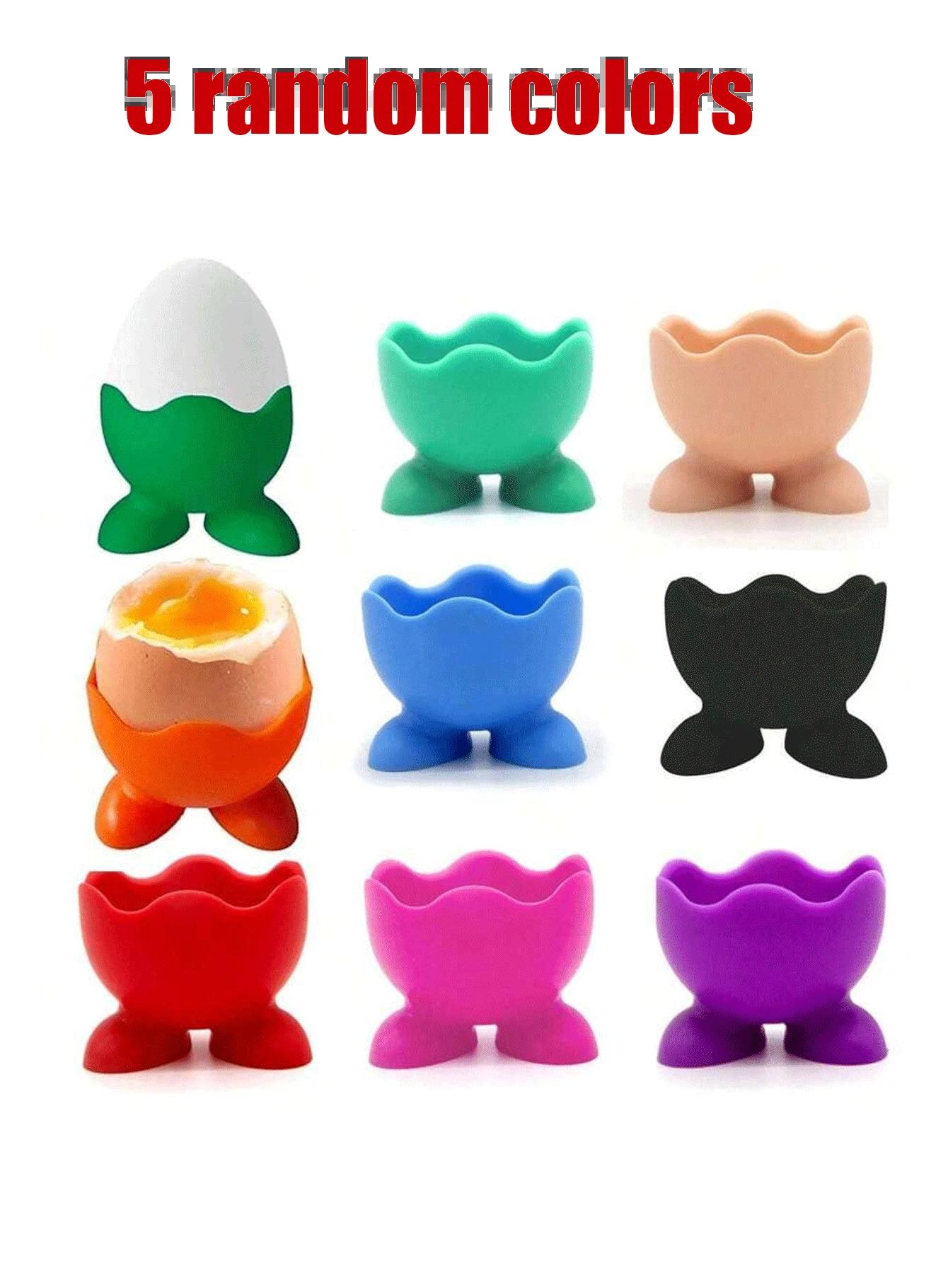 SILIKONOWA PODSTAWKA POD JAJKO 5-PACK 