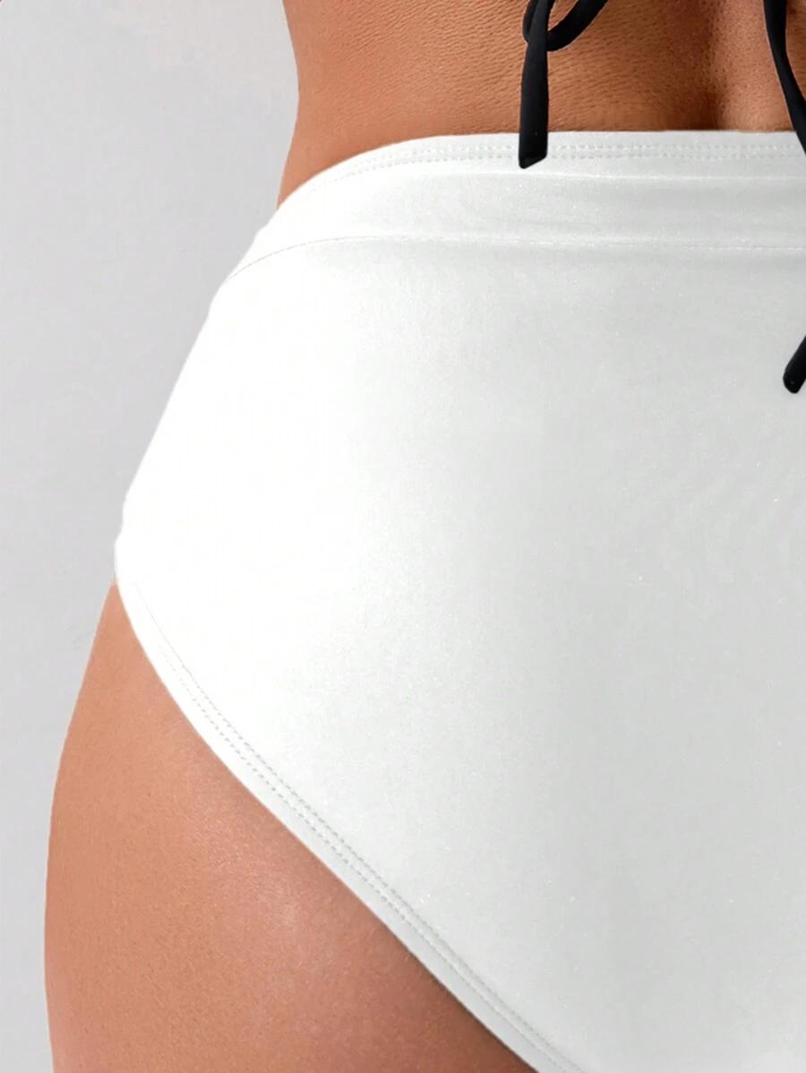 BIAŁY DÓŁ OD BIKINI 