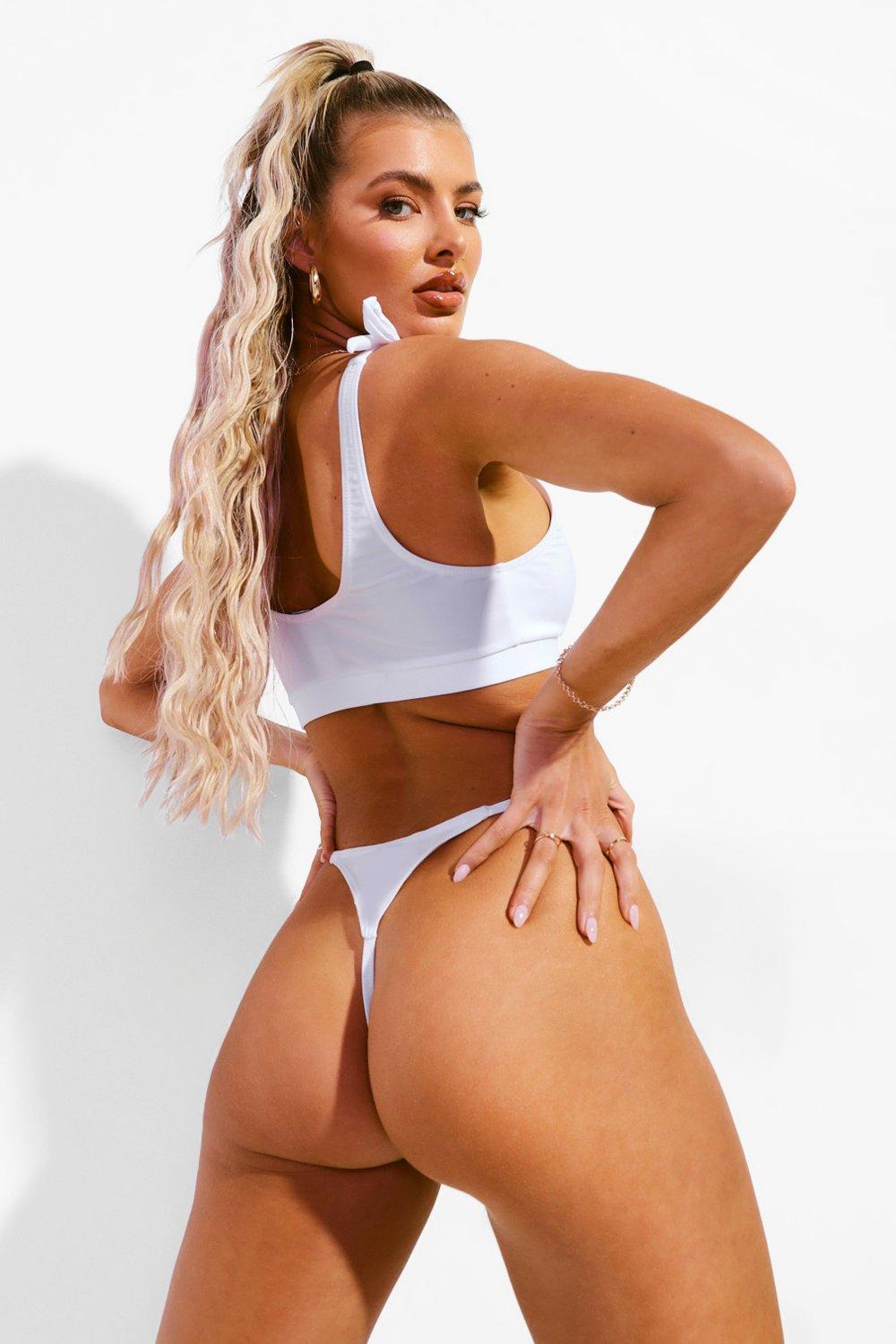 biała góra od bikini