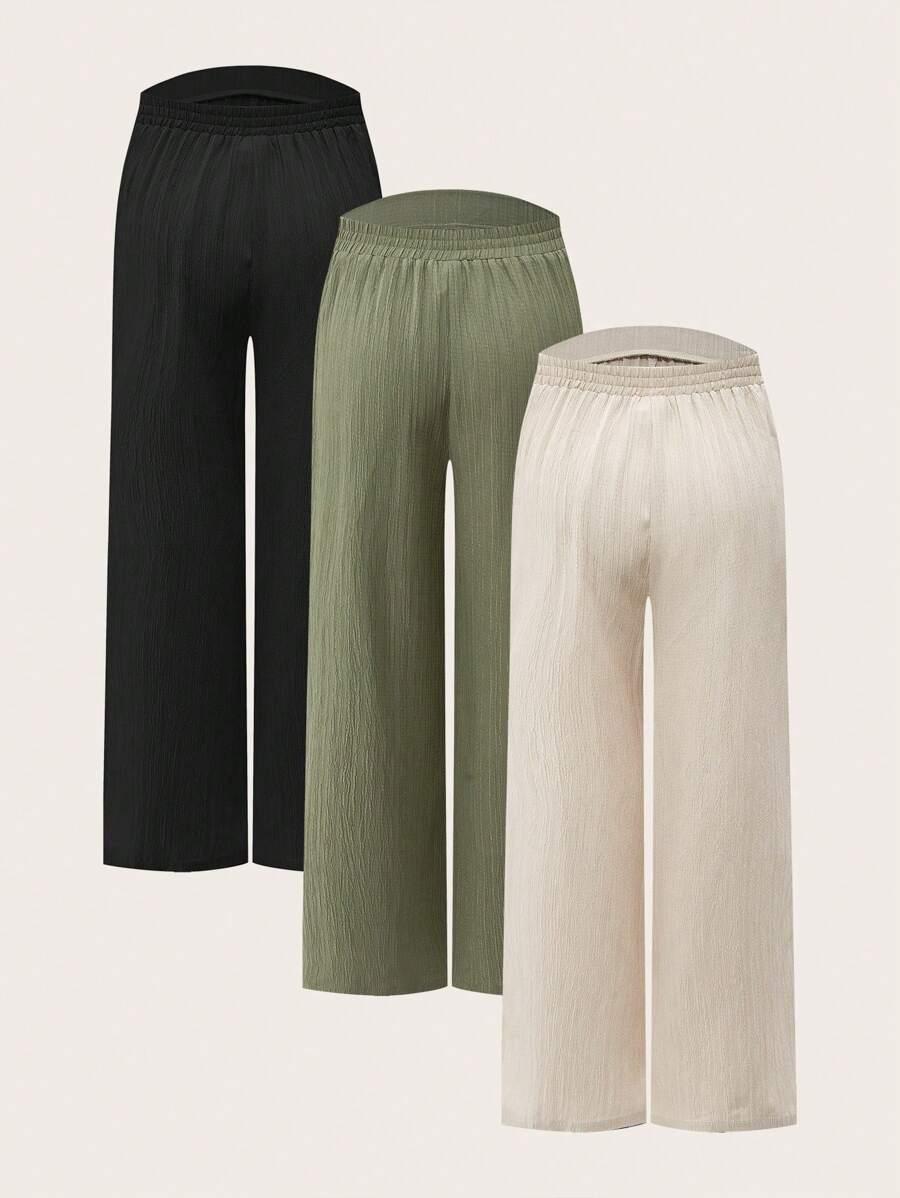spodnie ciążowe 3-pack 
