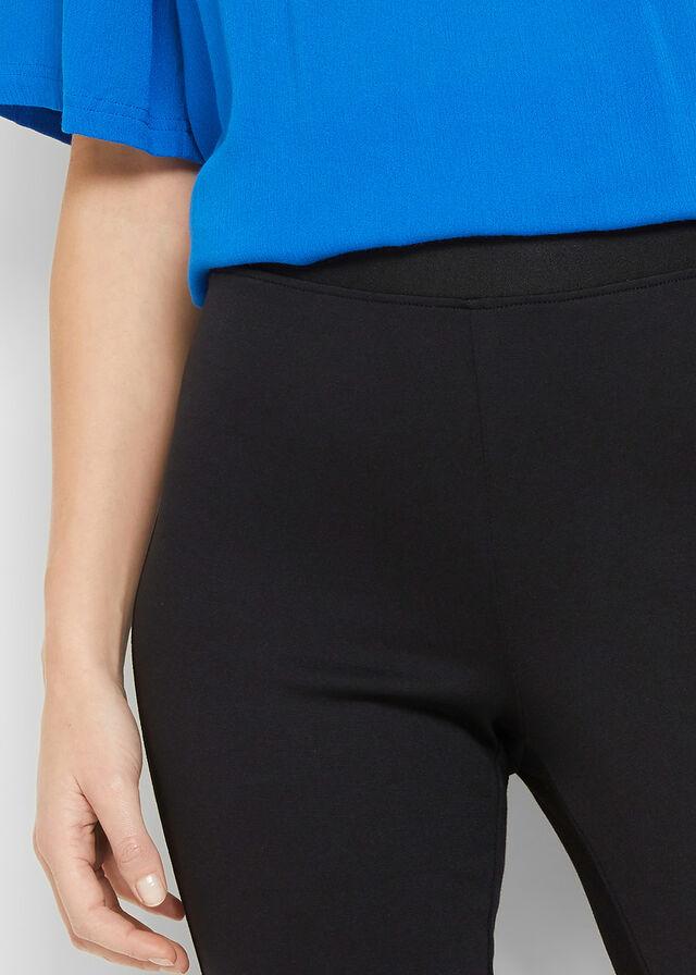 KLASYCZNE CZARNE LEGGINSY 