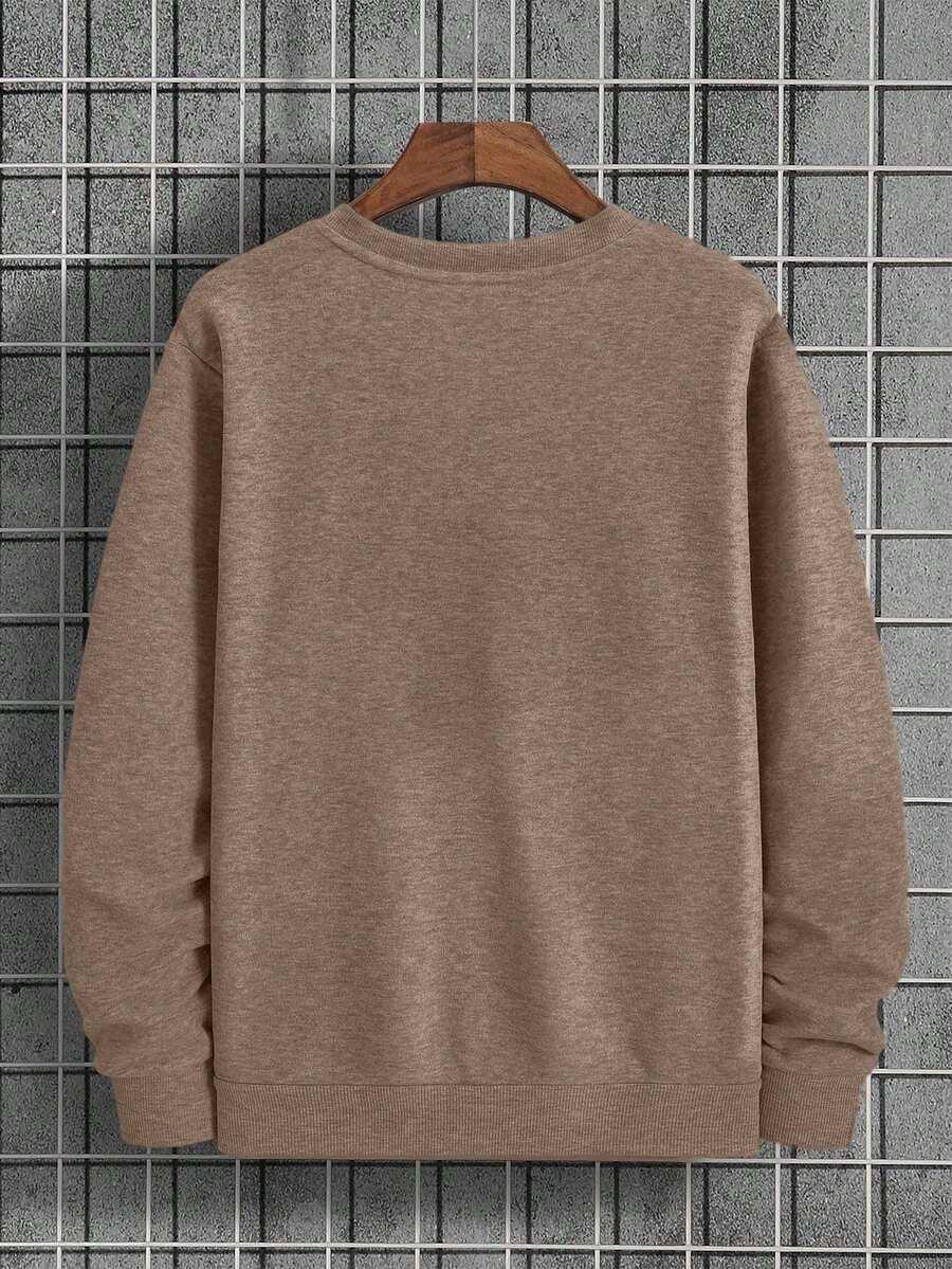 BEŻOWA BLUZA CASUAL